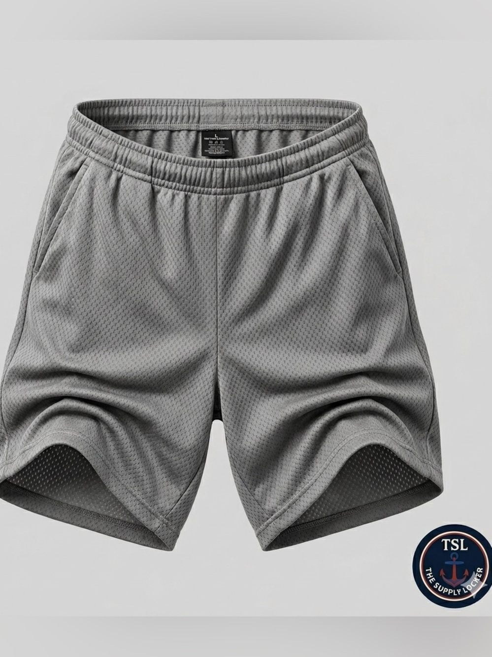 Ultra Performance Men’s Gray Athletic Basketball Shorts Size Large